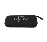 MRSTORY Étui à Stéthoscope Dur Grand Sac de Rangement Eva Stethoscope à L'épreuve des Chocs avec Fermeture de Fermeture éclair pour Les Infirmières et Les Professionnels de la santé