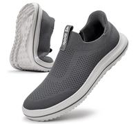 MrToNo Slip on Baskets Hommes sans Lacets Chaussures Hand-Free Chaussures de Course légères Respirantes Outdoor Chaussures de Sport Loisirs Chaussures de Course sur route-SHENHUI-41