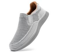 MrToNo Slip On Sneakers - Pour homme et femme - Chaussures de sport - Respirantes - Légères - Chaussures de course sur route - Confortables - Chaussures de course à pied - Chaussures de marche en