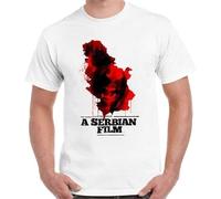 MRUDM Touched A Serbian Film Horror 2010 Poster Retro T Shirt White Men