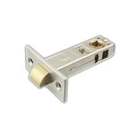 MRVAKDYDI Boîte de Vitesses pour Serrure de Porte, Door Lock Gearbox 60MM Margin Single Bolt Brass Tongue Lockable for Bathroom Channel Lock