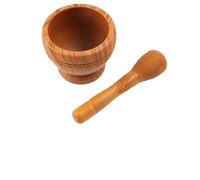 MRVAKDYDI Ensemble mortier et Pilon, Ensemble de mortier et Pilon en résine, 2 pièces, 11x11x10cm/4.5x4.5x17cm, broyage d'épices, d'herbes et d'ail(Size2)