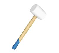 MRVAKDYDI Maillet en Caoutchouc Noir, Rubber Mallet Hammer 8 oz for Flooring Woodworking Tile Ceramic Installation