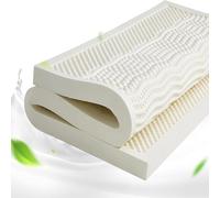 MRVAKDYDI Matelas en Latex Naturel, Tailles Multiples de densité Naturelle du Matelas 95D de Latex de 99% for Le dortoir de Famille(4in,79x87in)
