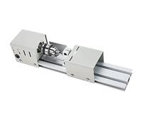 MRVAKDYDI Mini Tour à Bois, Mini Tour 96 W 12 V-24 V CC avec contrôle de Vitesse à 7 Niveaux, Lot de 6 Outils de Sculpture