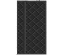 MRVAKDYDI Petits Rideaux de café filtrant la lumière, Magnetic Thermal Door Curtain Multicolor Multiple Sizes(Black,W100xH210cm)