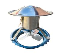 MRVAKDYDI Ventilateur de cheminée, Extracteur de fumée électrique 120 W for Barbecue, cheminée, poêle Thermique(C)