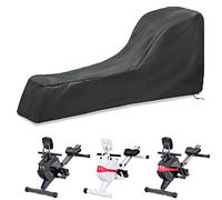MRWiZMS Housse pour Rameur, Protection Rameur, Housse de Protection pour équipement de Gym, Tissu Oxford 210d Bache Rameur, Housse Protection Rameur, étanche à la Poussière et à l'eau (193x55x78cm)
