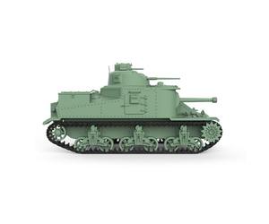 MRY-SFW 1/144 Modèle militaire US M3 Lee Char moyen Véhicule blindé