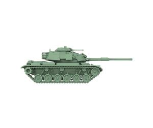 MRY-SFW 1/350 modèle militaire char de combat américain M60A1-Patton
