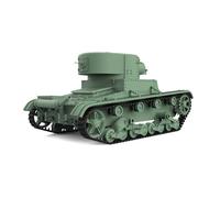 MRY-SFW 1/350 - Modèle militaire Soviet T-26-4 - Char léger