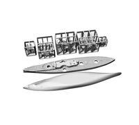 MRY-SFW 1:700 HMS Bellerophon Bellerophon Bataille navire de guerre en résine Navire de guerre militaire modèle Hobby Collection non assemblé non peint