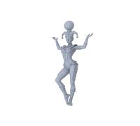 MRY-SFW 1/72 Circus Extravaganza Hexad Ensemble de 6 figurines Clown Acrobat Peinture DIY