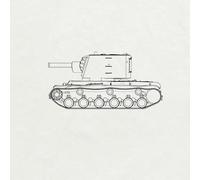 MRY-SFW 1/72 modèle militaire soviétique KV-2 (1939) char moyen