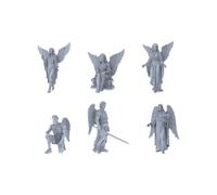 MRY-SFW 1/76 Anges Mythologie occidentale Ailes sacrées Groupe de 6