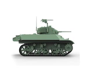 MRY-SFW Char léger Stuart 1/100 Militaire USA M3A3