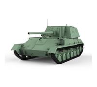 MRY-SFW Chasseur de chars 1/100 modèle militaire Soviet SU-85A 85 mm D-5S