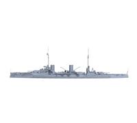MRY-SFW Croiseur de bataille allemand SMS Von der Tann 1:700 Ligne d'eau en résine Navire de guerre Militaire Modèle Hobby Collection Non assemblé Non peint