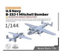 MRY-SFW Kit de maquette militaire 1/120 US Navy B-25J-1 Mitchell Bomber