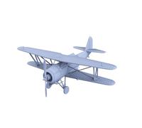 MRY-SFW Kit de modèle d'avion non peint 1/144 Kit de modèle militaire USN VOUGHT SBU-1 Corsair Avion de reconnaissance