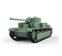 MRY-SFW Kit de modèle militaire ferroviaire à l'échelle 1/87 HO T-28B (F30) Char moyen