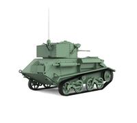MRY-SFW Modèle de kit militaire de 25 mm de 1/72 de char d'armée britannique Vickers Mk.VI char léger