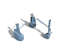 MRY-SFW Pièces de mise à niveau du modèle 1/32 pour le châssis USAF F-4 Ghost avec roue de gravité