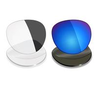 Mryok 2 paires de verres de rechange compatibles avec Ray-Ban Meta Headliner RW4009 50 mm - Options, taille unique