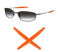 Mryok Chaussettes de rechange pour lunettes de soleil Oakley Whisker/Square Whisker/Juliette/Wiretap/Big Square Wire/A Wire - Options, orange, taille unique, Orange, taille unique
