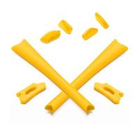 Mryok Kits de nez de rechange pour lunettes de soleil Oakley Flak Jacket/Flak Jacket XLJ/Flak Jacket Asian Fit - Jaune unique