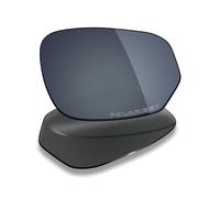 Mryok Lentilles de rechange compatibles avec Oakley Wire Tap 2.0 RX OX5152 54 mm - Options, Miroir chromé noir, Taille unique