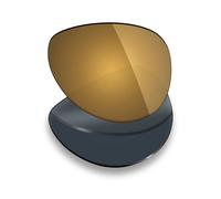Mryok Lentilles de rechange compatibles avec Ray-Ban RB3386 63 mm - Options, Polarisé - Bronze doré, Taille unique