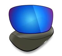 Mryok Lentilles de rechange pour Arnette Boxcar AN4224-59mm, Polarisé, bleu glace., Taille unique