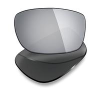 Mryok Lentilles de rechange pour Arnette Boxcar AN4224-59mm, Polarisé, titane argenté., Taille unique