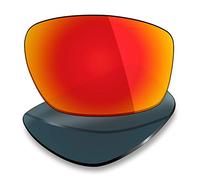 Mryok Lentilles de rechange pour Arnette Cheat Sheet AN4166 - Options, Polarisé, rouge feu., Taille unique