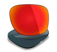 Mryok Lentilles de rechange pour Arnette Swindle AN4218-57mm, Polarisé, rouge feu., Taille unique