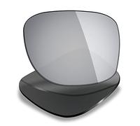 Mryok Lentilles de rechange pour Arnette Swindle AN4218-57mm, Polarisé, titane argenté., Taille unique