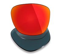Mryok Lentilles de rechange pour Arnette Urca AN4257-57mm, Polarisé, rouge feu., Taille unique