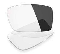Mryok Lentilles de rechange pour Oakley Gascan - Options, Non polarisé - Gris éclipse photochromique, Taille unique