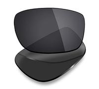 Mryok Lentilles de rechange pour Oakley Gauge 8 M OO4124-57 mm, Polarisé, noir furtif., Taille unique