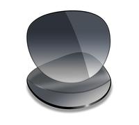 Mryok Lentilles de rechange pour Ray-Ban Meta Headliner RW4009 50 mm - Options, Non polarisé - Teinte grise dégradée, Taille unique