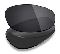 Mryok Lentilles de remplacement pour Arnette Deuce AN212 - Options, Polarisé, noir furtif., Taille unique