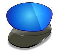 Mryok Lentilles de remplacement pour Oakley Valve 1.0 - Options, Polarisé, bleu glace., Taille unique