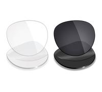 Mryok Lot de 2 paires de lentilles de rechange compatibles avec Ray-Ban Meta Headliner RW4009 50 mm - Options, taille unique