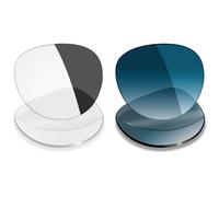 Mryok Lot de 2 paires de lentilles de rechange compatibles avec Ray-Ban Meta Headliner RW4009 50 mm - Options, taille unique