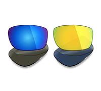 Mryok Lot de 2 paires de verres polarisés de rechange pour lunettes de soleil Oakley Fives Squared