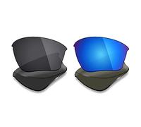 Mryok Lot de 2 paires de verres polarisés de rechange pour lunettes de soleil Oakley Half Jacket XLJ