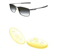 Mryok Nez compatibles avec les plaquettes de nez Maui Jim Baby Beach MJ245-56 mm - Options, jaune clair, Taille unique