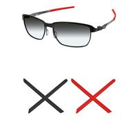 Mryok Oakley Tinfoil OO4083 Lot de 2 paires de chaussettes de rechange Rouge et noir