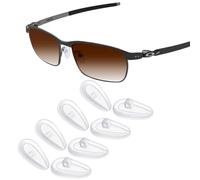 Mryok Plaquette de nez de rechange pour Oakley Tincup OX3184 en verre - Options, 4 paires., Taille unique